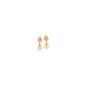 30103LDP-300x300 Mt Rushmore Black Hills Gold Black Hills Gold Post Dangle Pearl Earrings