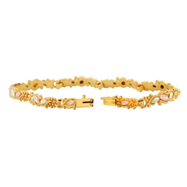 B477-600x600 Classic Black Hills Gold Bracelet