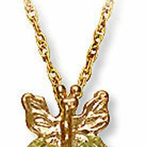 E312-18-300x300 Black Hills Gold Butterfly Pendant