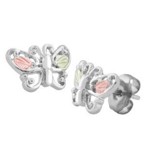 ER610-SS-300x300 Black Hills Silver Butterfly Earrings