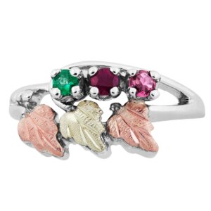 Silver Birthstone Rings