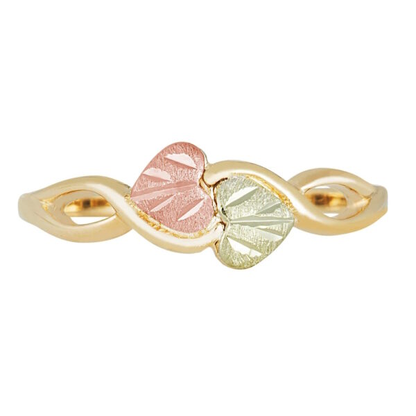 LR254-3-600x600 Black Hills Gold Ladies Heart Ring