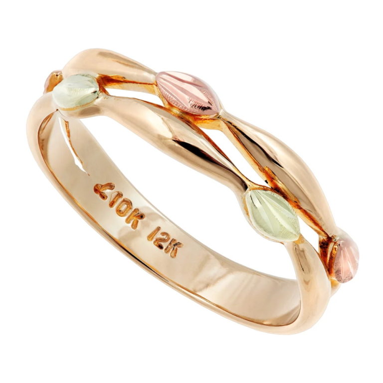 Golden Hills Cluster Leather Belt  Bracelet
