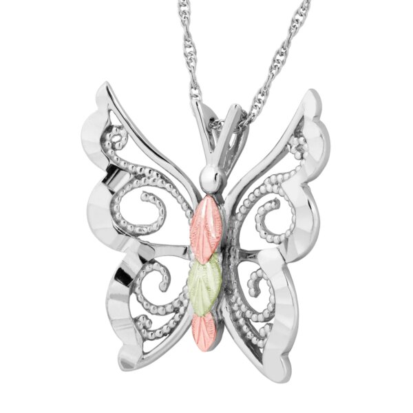 MRLPE20536-600x600 Black Hills Silver Butterfly Pendant