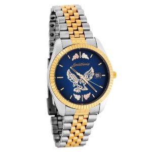 MWB532-300x300 Mens Landstroms Watch with Black Hills Gold Eagle, Metal Band and Blue Dial