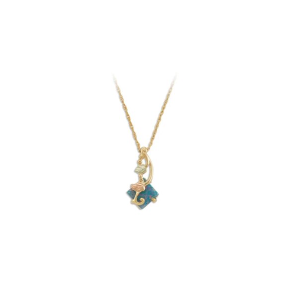 PE1016-SS-600x600 Landstroms Black Hills Gold Opal Pendant