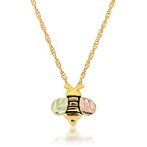 PE3933-300x300 Landstroms Black Hills Gold Bee Necklace