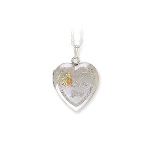 PE627-SS-300x300 Sterling Silver Mothers "I Love You" Heart Locket