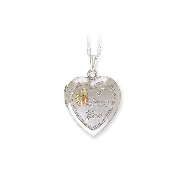 PE627-SS-600x600 Sterling Silver Mothers "I Love You" Heart Locket