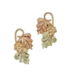 gc5204_lg-300x300 Black Hills Gold Double Leaf Post Earrings