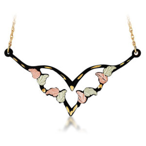 ne3259-landstroms-heart-necklace-300x300 Black Hills Festoon Gold Heart Pendant