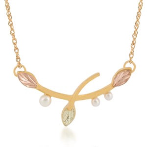 NE4032P-300x300 Landstroms Vine and Pearl Gold Pendant