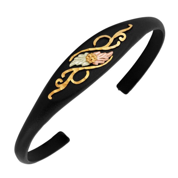 black-hills-gold-black-alloy-cuff-bracelet-600x600 Black Hills Gold Black Alloy Cuff Bracelet