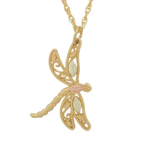 black-hills-gold-dragonfly-pendant-600x600 Black Hills Gold Dragonfly Pendant