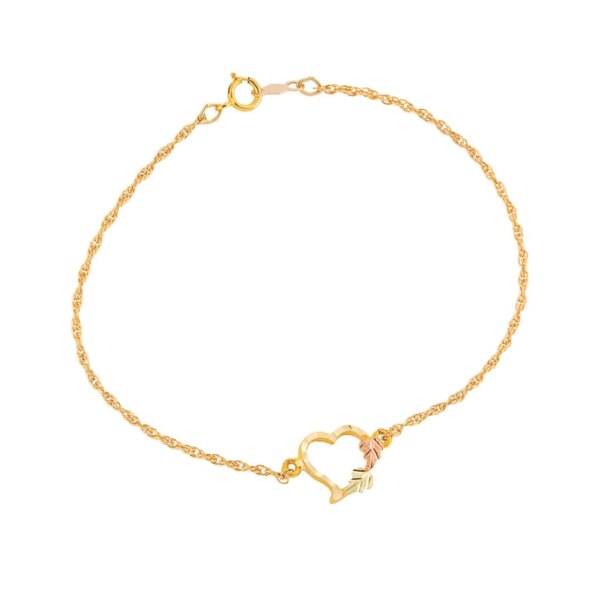 black-hills-gold-heart-bracelet-600x600 Black Hills Gold Heart Bracelet