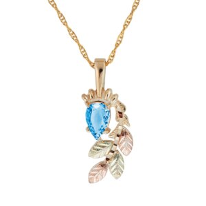 black-hills-gold-cascading-blue-topaz-pendant-300x300 Black Hills Gold Cascading Blue Topaz Pendant