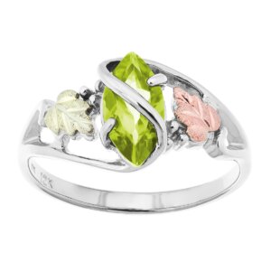 black-hills-gold-and-silver-peridot-ring-300x300 Black Hills Gold and Silver Ladies Peridot Ring