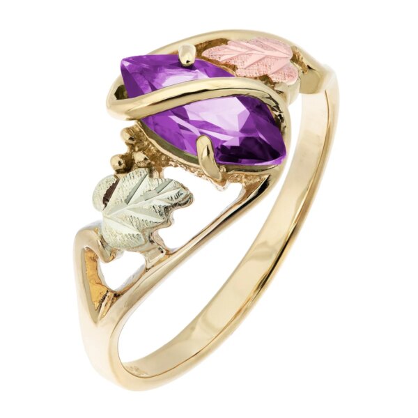 black-hills-gold-ladies-amethyst-ring-2-600x600 Black Hills Gold Ladies Amethyst Ring