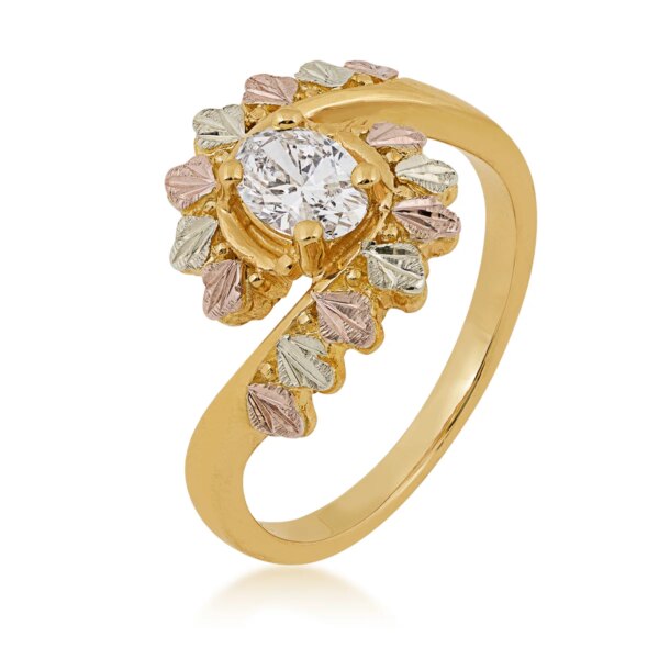 ladies-black-hills-gold-oval-diamond-engagement-ring-2-600x600 Ladies Black Hills Gold Oval Diamond Engagement Ring