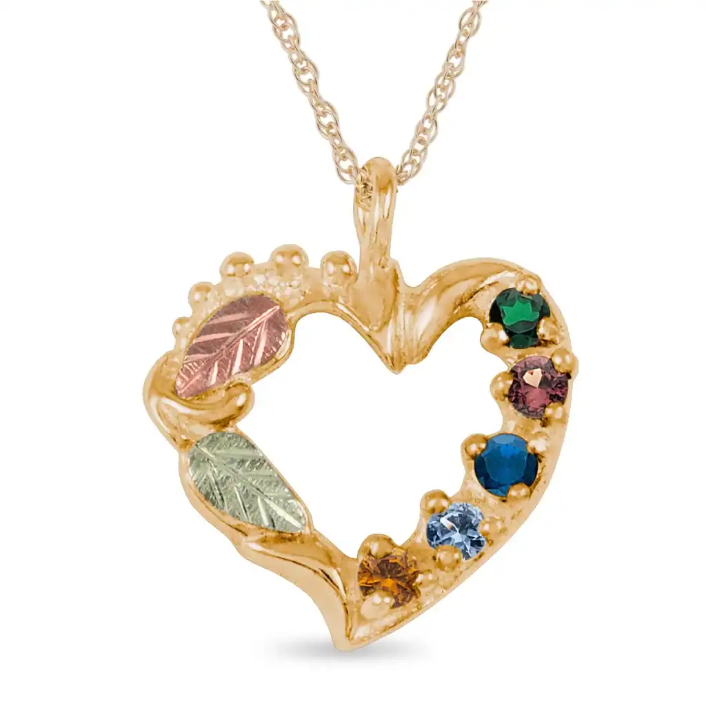 black-hills-gold-family-pendant-with-3-synthetic-birthstones-1024x1024 Black Hills Gold Family Jewelry | Perfect Heirloom Gifts